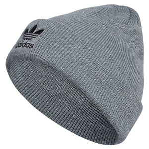 ⛷️⛷️NWT ADIDAS Originals Trefoil Beanie, Heather Grey⛷️⛷️